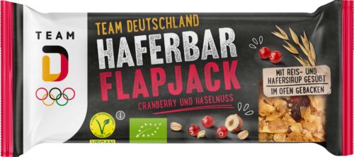EDEKA Haferbar Flapjack Team D Cranberry-Haselnuss 60g