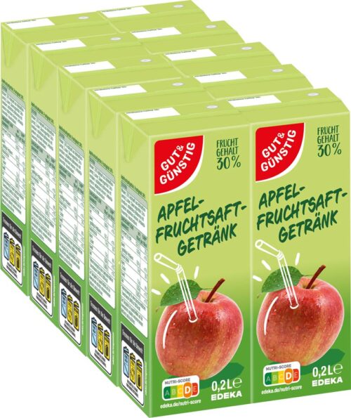 Gut & Günstig Apfelsaft 10x0,2l