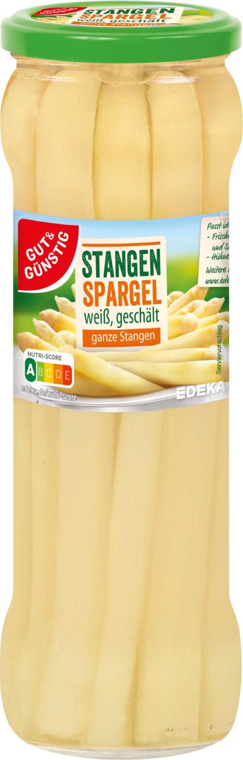 Gut & Günstig Stangen Spargel geschält 330g