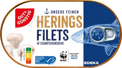 Gut & Günstig Heringsfilets in Champignoncreme 200g