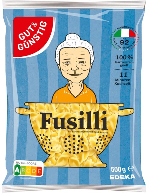 Gut & Günstig Fusilli 500g