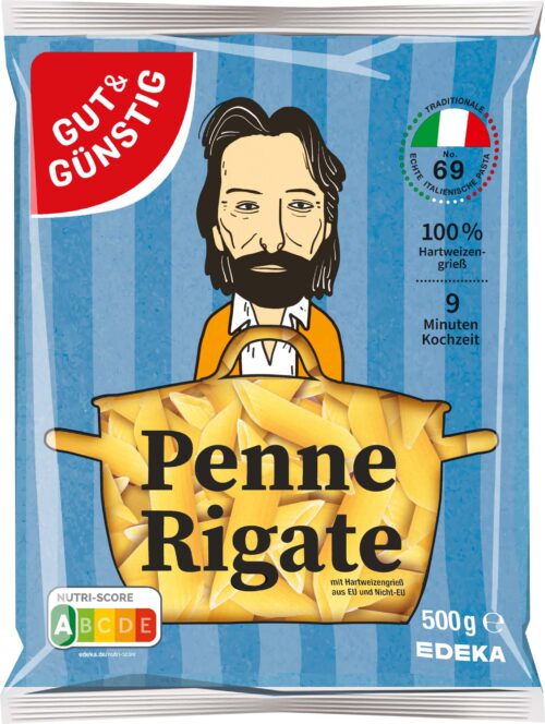 Gut & Günstig Penne Rigate 500g