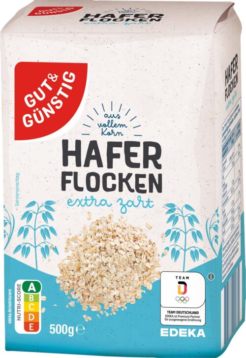 Gut & Günstig Haferflocken extra zart 500g