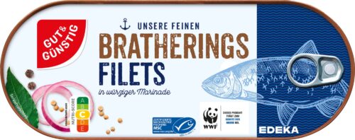 4311596412990 Gut & Günstig Brathering Filets 325g