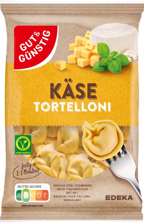 Gut & Günstig Tortelloni Käse Pasta 400g