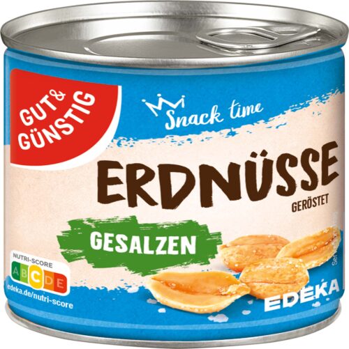 Gut & Günstig Erdnusskerne geröstet & gesalzen 200g