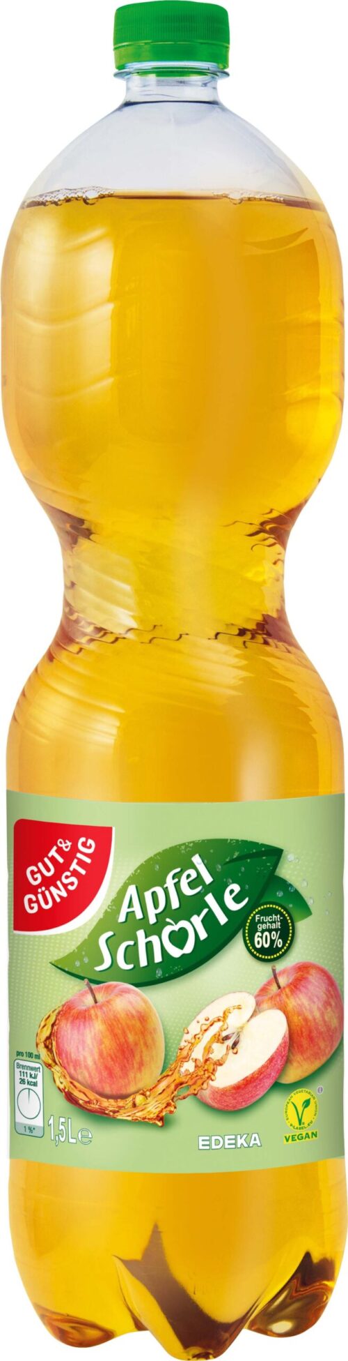 Gut & Günstig Apfelschorle 1,5l