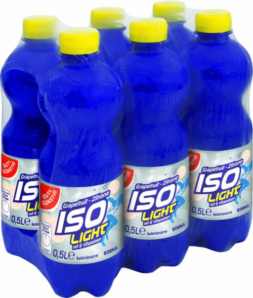 Gut & Günstig Iso Light Grape 6x0,5l