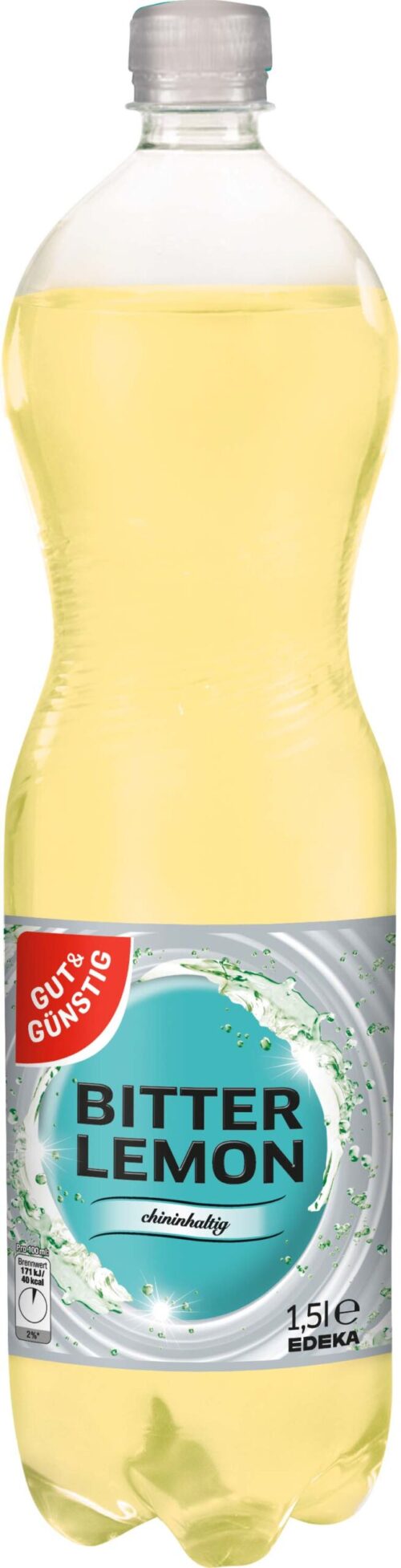 4311596436323 Gut & Günstig Bitter Lemon 1,5l