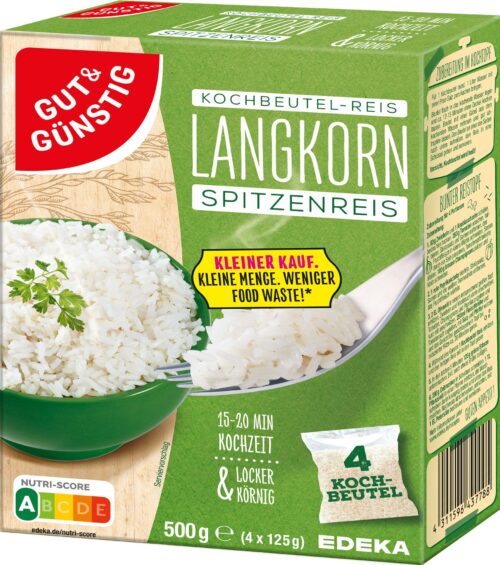 Gut & Günstig Langkornreis Kochbeutel 4x125g