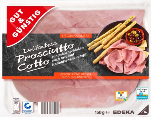 Gut & Günstig Prosciutto Cotto 150g