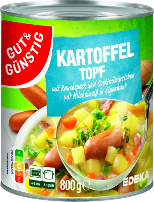 Gut & Günstig Kartoffeltopf 800g
