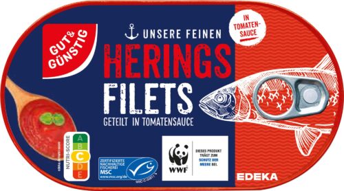 Gut & Günstig Heringsfilet in Tomatensauce 200g
