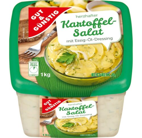 Gut & Günstig Kartoffelsalat mit Essig Öl 1kg