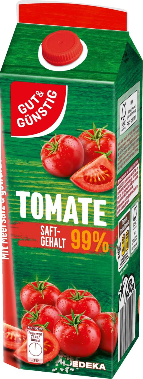 Gut & Günstig Tomatensaft 1l
