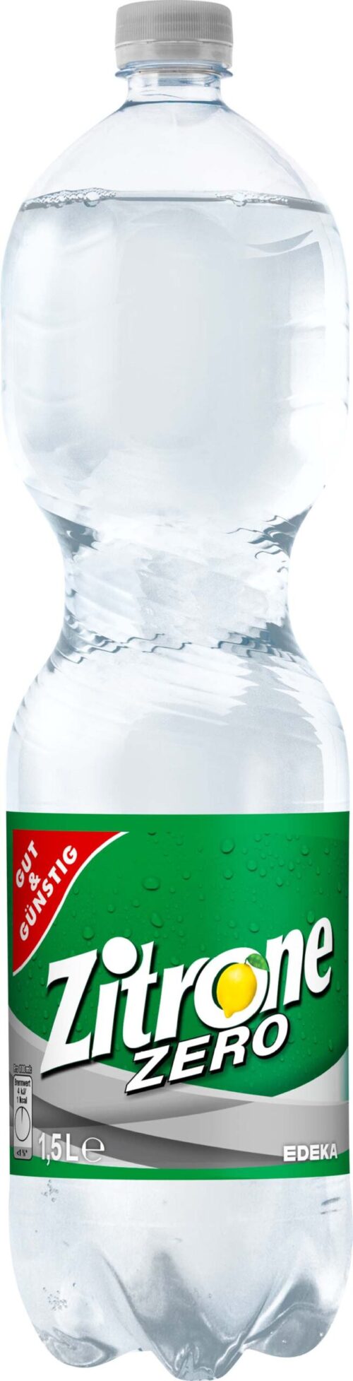 Gut & Günstig Zitronenlimonade Zero 1,5l