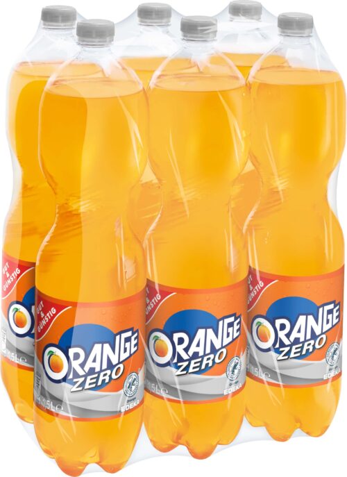 Gut & Günstig Orangenlimonade Zero 6x1,5l