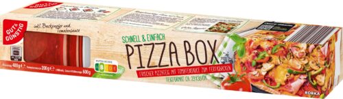 Gut & Günstig fertiger Pizzateig Tomatensauce 600g