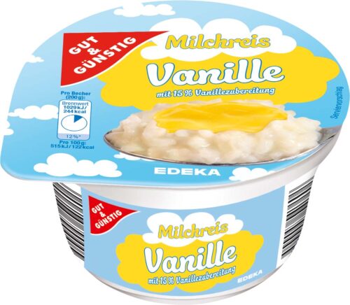Gut & Günstig Milchreis Vanille 200g