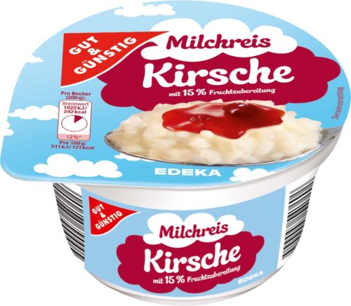 Gut & Günstig Milchreis Kirsche 200g