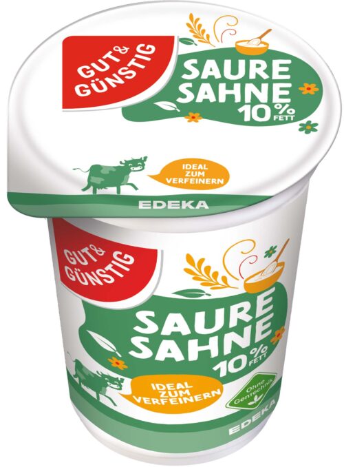 Gut & Günstig Saure Sahne 10% 200g