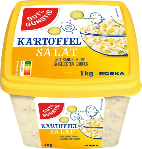 Gut & Günstig Kartoffelsalat mit Sahne 1kg