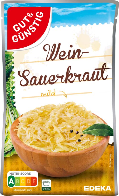 Gut & Günstig Weinsauerkraut 520g