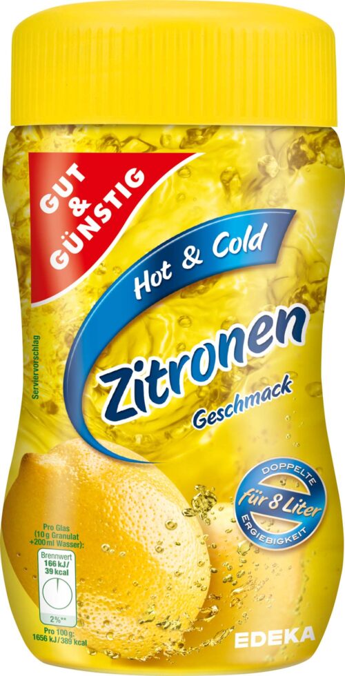 Gut & Günstig Zitrone-Teegetränk 400g