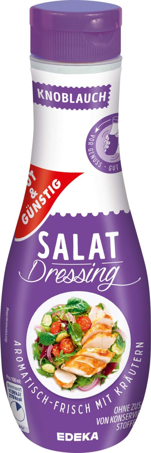 Gut & Günstig Salat Dressing Knoblauch 250ml