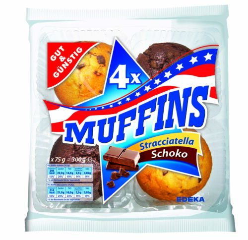 Gut & Günstig Muffins 4x75g