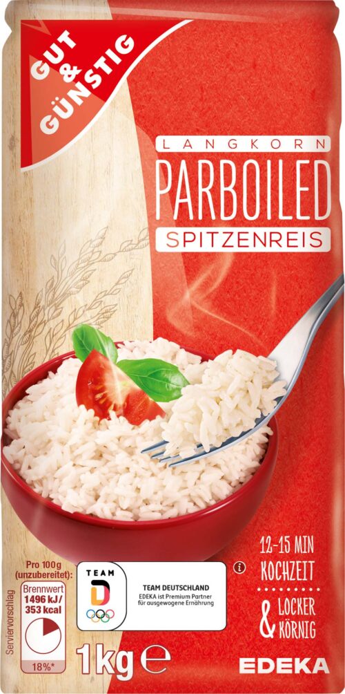 Gut & Günstig Parboiled Reis 1kg