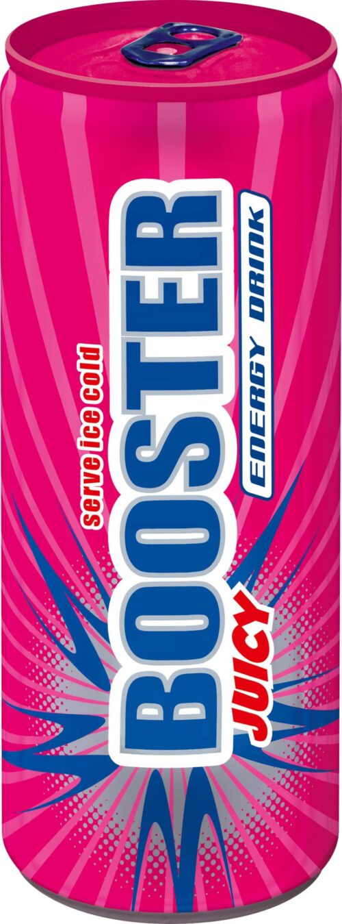 Booster Juicy Cranberry Energy Drink 0,33l