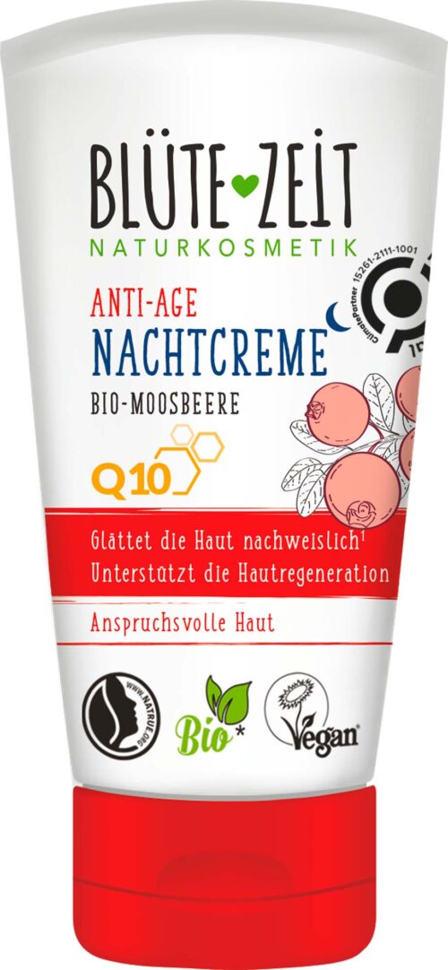 BLÜTE-ZEIT Anti-Age Nachtcreme Q10 50ml