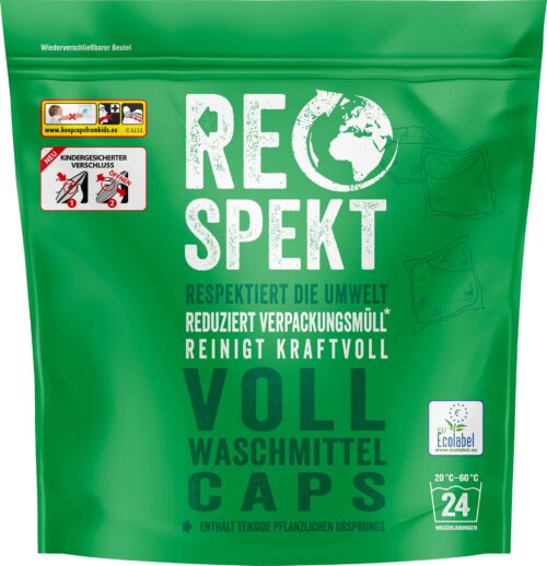 Respekt Vollwaschmittel Caps 24ST 520g