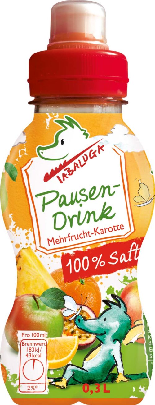 Tabaluga Kinder Getränk Mehrfrucht 0,3l