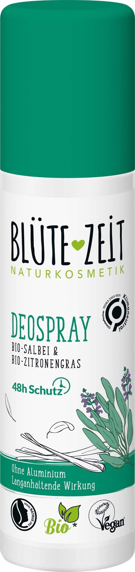 BLÜTE-ZEIT Deospray 48h Schutz 75ml