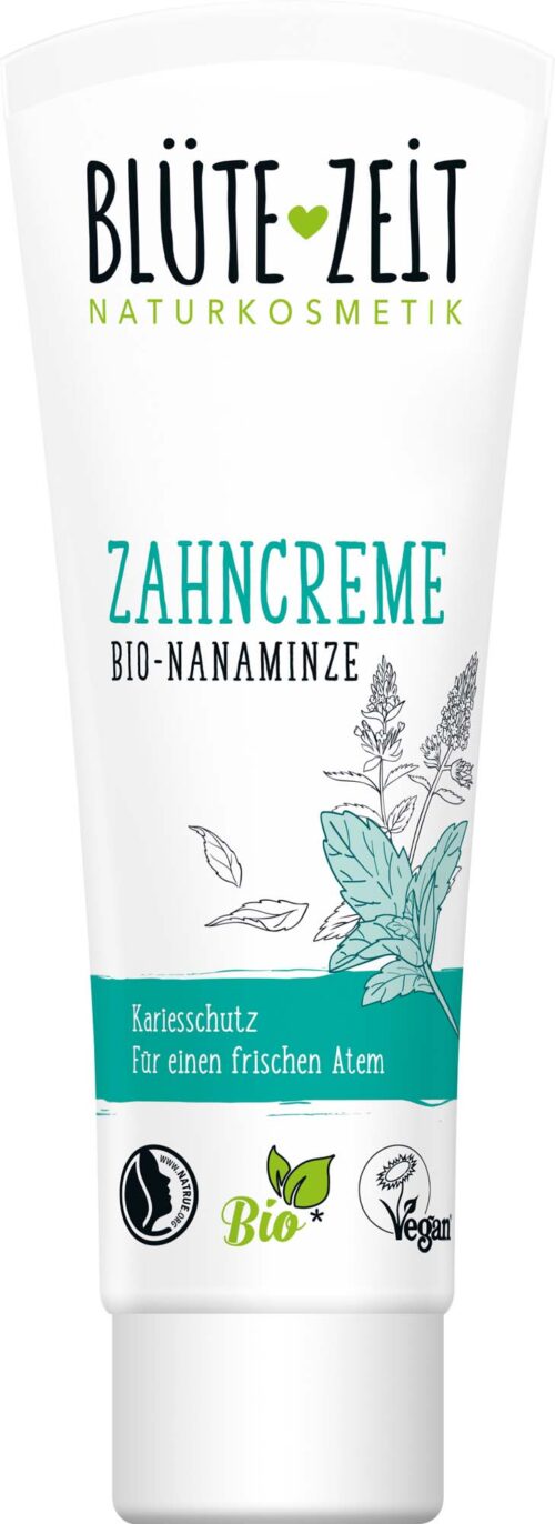 BLÜTE-ZEIT Zahncreme Bio Minze 75ml