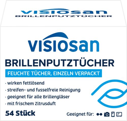 Visiosan Brillenputztücher 54ST