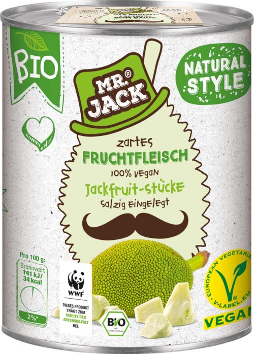 Mr. Jack Bio Jackfrucht Natural Style 400g