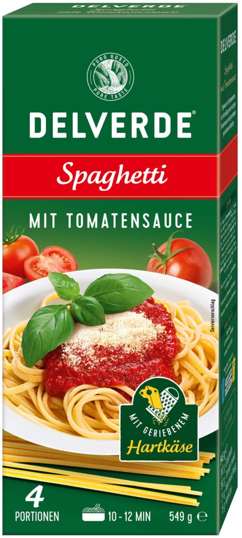 Delverde Spaghetti mit Tomatensauce 549g