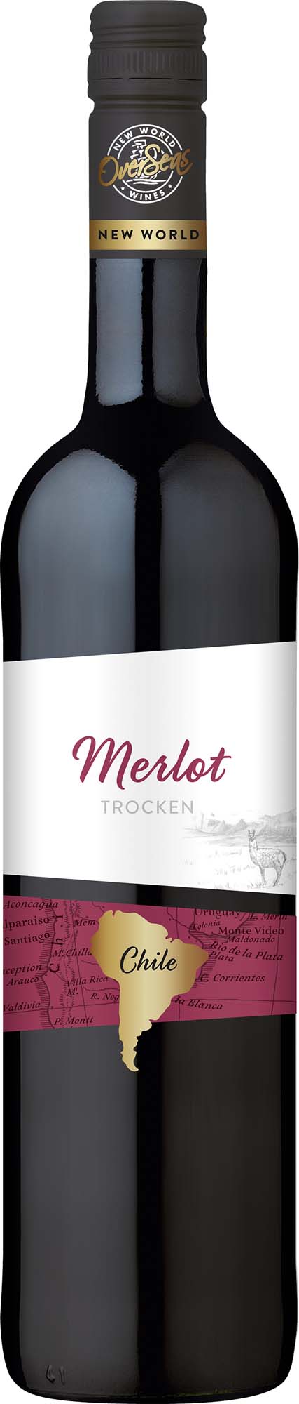OverSeas Merlot Chile 0,75