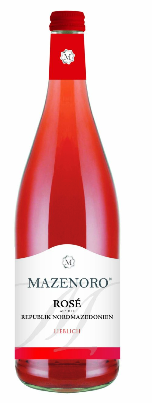 Nordmazedonischer Rosewein lieblich 1l