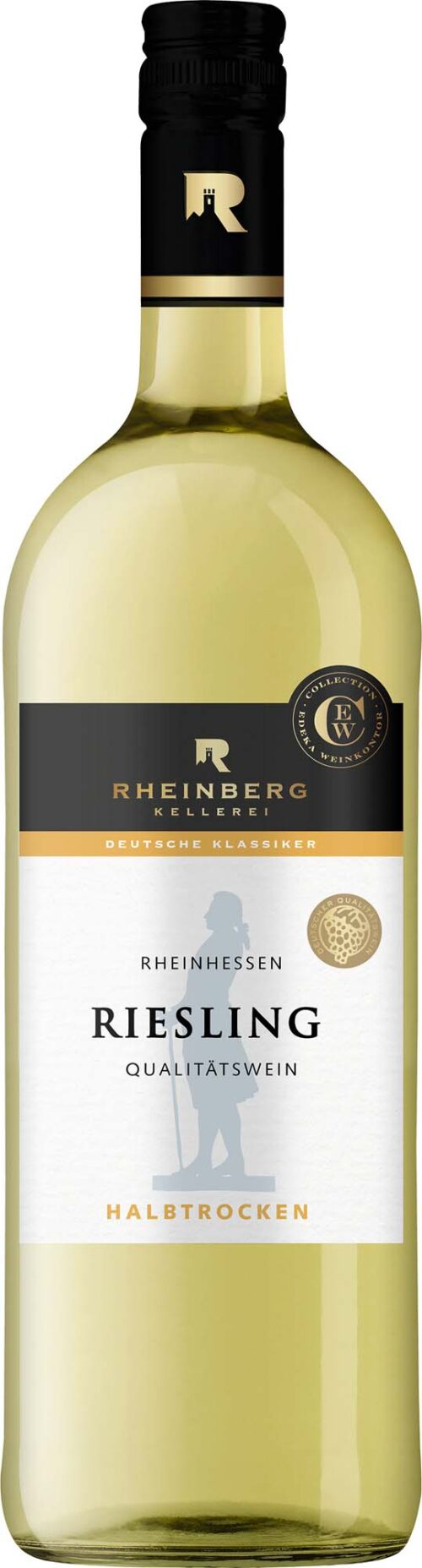 4311605480491 Rheinberg Kellerei Rheinhessen Riesling halbtrocken 1l