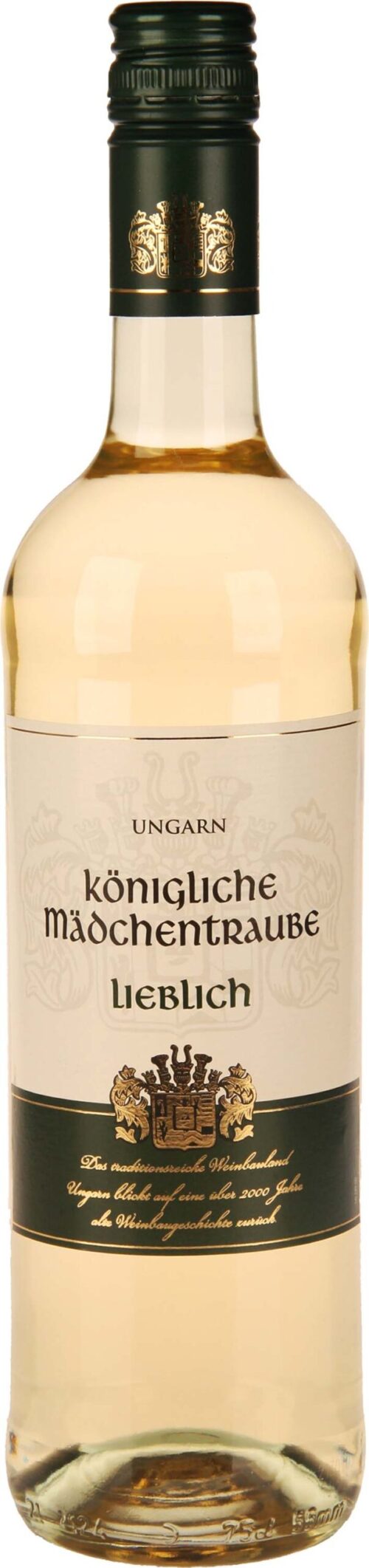 Königliche Mädchentraube lieblich 0,75l