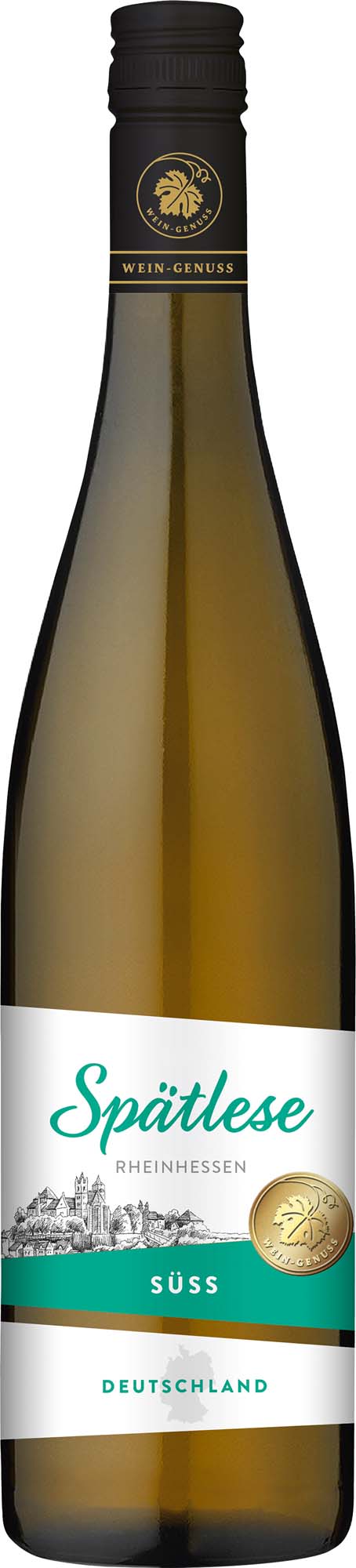 Wein-Genuss Spätlese Rheinhessen süß 0,75l