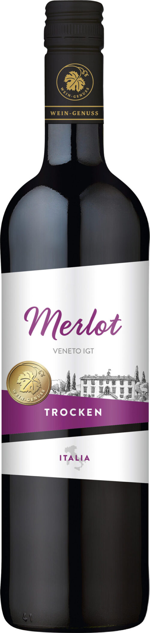 Wein-Genuss Merlot Veneto IGT trocken 0,75l