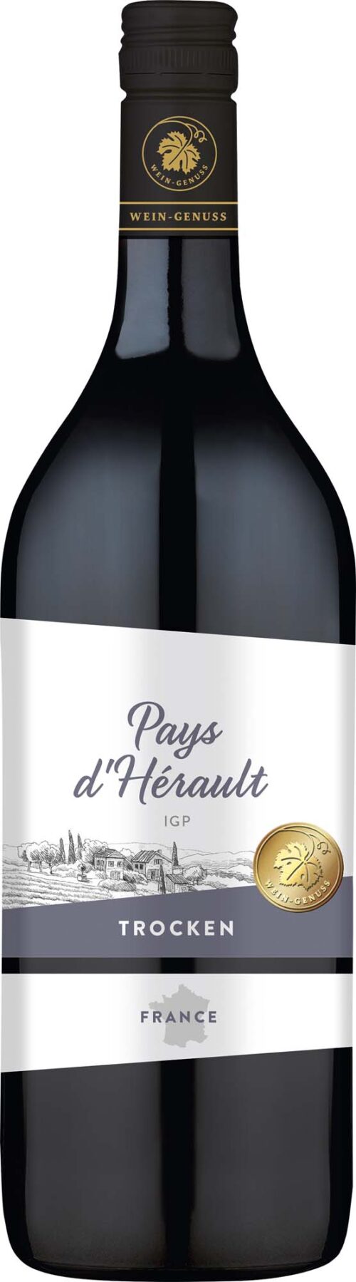 Wein-Genuss Pays d'Herault IGP 1l