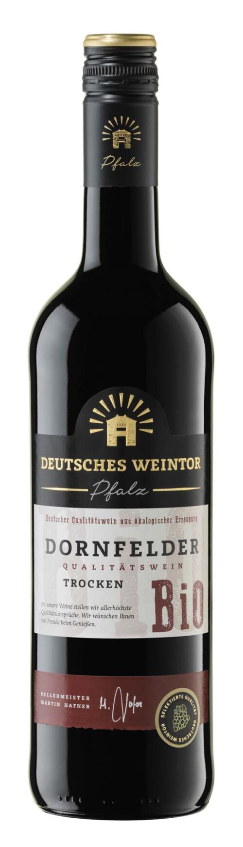 Bio Dornfelder Pfalz trocken QbA 0,75l