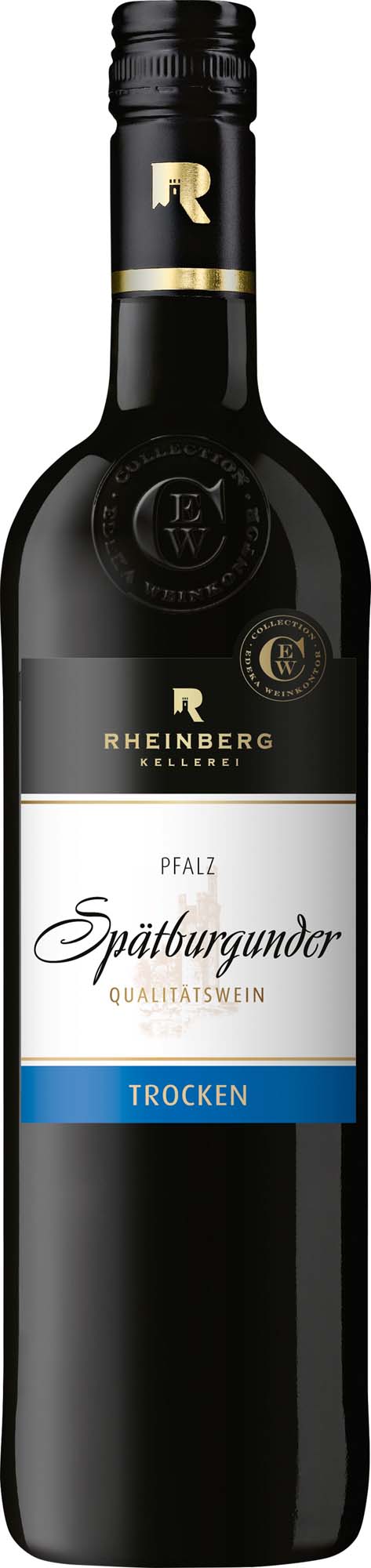 4311605700018 Rheinberg Kellerei Spätburgunder QbA trocken 0,75l