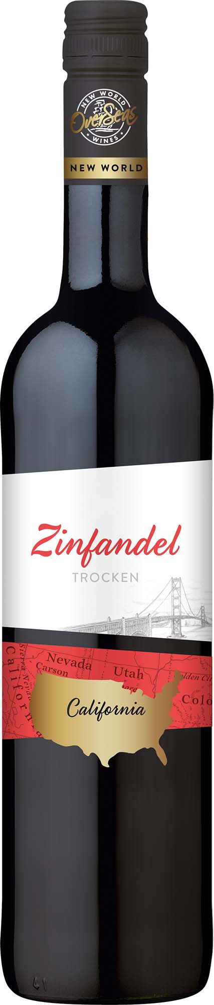 OverSeas Zinfandel rot trocken 0,75l